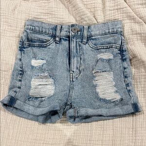 Denim Distressed Women's Shorts